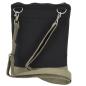 Preview: Handtasche Canvas Crossbag Anker Küstenkind Schwarz